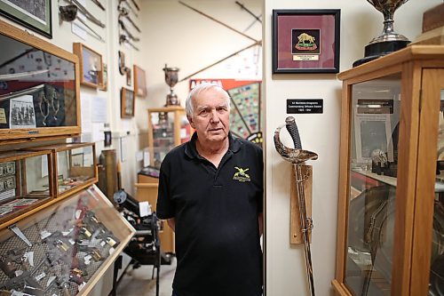 26012023
Ted Krasicki, Researcher at the 26th Field Regiment RCA/XII Manitoba Dragoons Museum, at the museum on Tuesday. (Tim Smith/The Brandon Sun)