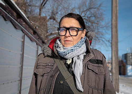 JESSICA LEE / WINNIPEG FREE PRESS

Jamie Goulet, poses for a photo at the site of 48 Maple Street on January 30, 2023, which will new transitional housing site serving the downtown area.

Reporter: Joyanne Pursaga