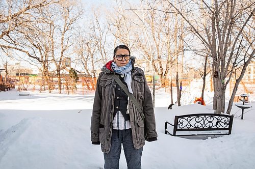 JESSICA LEE / WINNIPEG FREE PRESS

Jamie Goulet, poses for a photo at the site of 48 Maple Street on January 30, 2023, which will new transitional housing site serving the downtown area.

Reporter: Joyanne Pursaga