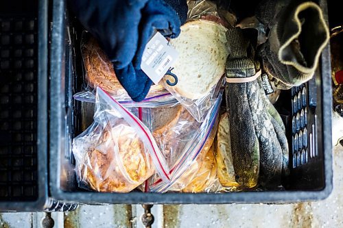 MIKAELA MACKENZIE / WINNIPEG FREE PRESS

A bin of sandwiches and gloves in the Main Street Project van in Winnipeg on Wednesday, Feb. 1, 2023. For Tyler story.

Winnipeg Free Press 2023.