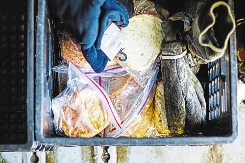 MIKAELA MACKENZIE / WINNIPEG FREE PRESS

A bin of sandwiches and gloves in the Main Street Project van in Winnipeg on Wednesday, Feb. 1, 2023. For Tyler story.

Winnipeg Free Press 2023.