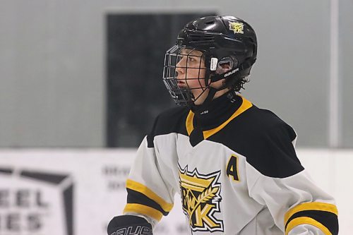 Brandon U17 AAA Wheat Kings forward Liam Puchailo has points in six of his last games and sits in second in team scoring behind Loughlan McMullan. (Perry Bergson/The Brandon Sun)