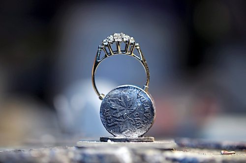 02022023
A ring being repaired sits on Dat Tao&#x2019;s desk in his workshop at TCM Goldsmith in downtown Brandon. (Tim Smith/The Brandon Sun)
