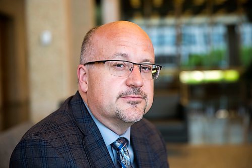 MIKAELA MACKENZIE / WINNIPEG FREE PRESS

Councillor Russ Wyatt poses for a portrait on his first day back  at City Hall in Winnipeg on Thursday, May 24, 2018.  

Mikaela MacKenzie / Winnipeg Free Press 2018.