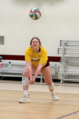 Elle Snyder and the Cougars get to play their last four Manitoba Colleges Athletic Conference matches at home, starting with Sunday against first-place St. Boniface. (Thomas Friesen/The Brandon Sun)
