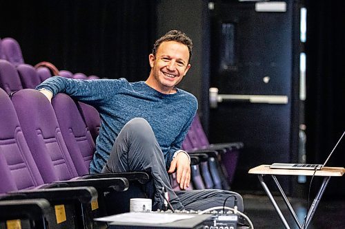 MIKAELA MACKENZIE / WINNIPEG FREE PRESS

Choreographer Idan Cohen poses for a portrait after a preview of Winnipeg's Contemporary Dancers next show, Looking Glass, at the Rachel Browne Theatre in Winnipeg on Friday, Feb. 3, 2023. For Jen story.

Winnipeg Free Press 2023.