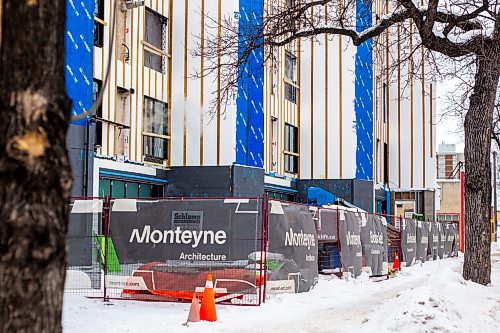 MIKAELA MACKENZIE / WINNIPEG FREE PRESS

A multi-use apartment block being built at 198 Sherbrook Street in Winnipeg on Friday, Feb. 3, 2023. For Josh story.

Winnipeg Free Press 2023.