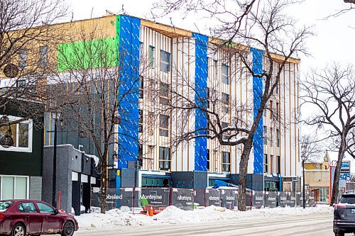 MIKAELA MACKENZIE / WINNIPEG FREE PRESS

A multi-use apartment block being built at 198 Sherbrook Street in Winnipeg on Friday, Feb. 3, 2023. For Josh story.

Winnipeg Free Press 2023.