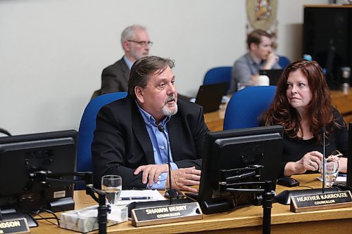 Coun. Shawn Berry (Ward 7) said at Monday's Brandon City Council meeting that his constituents have felt the speed limit reduction on Durum Drive has improved traffic safety. (Colin Slark/The Brandon Sun)