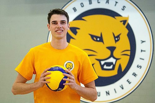 Ryden Hargreaves is transferring from Assiniboine Community College to Brandon University for the 2023-24 Canada West men's volleyball season. (Thomas Friesen/The Brandon Sun)