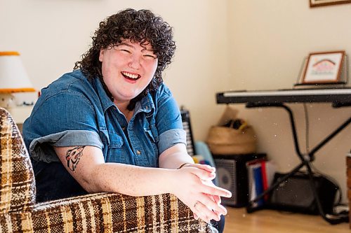 MIKAELA MACKENZIE / WINNIPEG FREE PRESS

Fontine Beavis, who just released her debut EP (Yarrow Lover), poses for a photo in her home in Winnipeg on Thursday, Feb. 9, 2023. For Ben Waldman story.

Winnipeg Free Press 2023.