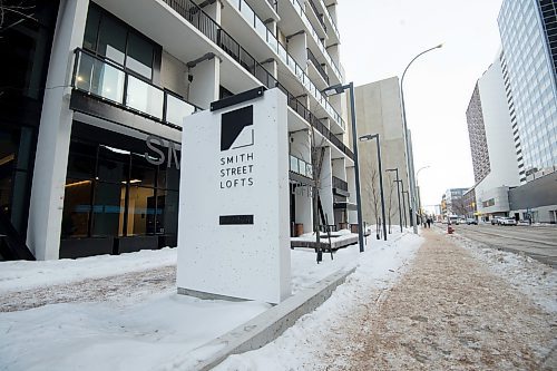 Mike Sudoma/Winnipeg Free Press
Smith St Lofts located at 185 Smith St in downtown Winnipeg Friday
February 10, 2023
