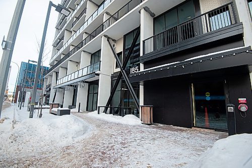 Mike Sudoma/Winnipeg Free Press
Smith St Lofts located at 185 Smith St in downtown Winnipeg Friday
February 10, 2023 