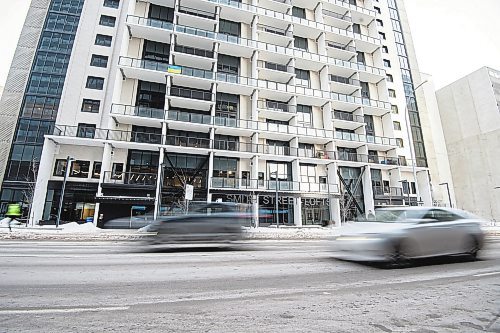 Mike Sudoma/Winnipeg Free Press
Smith St Lofts located at 185 Smith St in downtown Winnipeg Friday
February 10, 2023