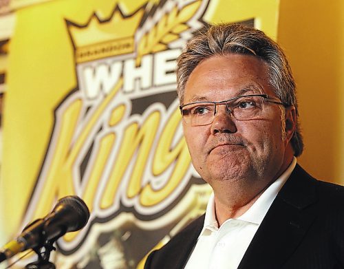 Brandon Wheat Kings owner, general manager and head coach Kelly McCrimmon announces on Aug. 2, 2016 that he is leaving Brandon to take a job with the National Hockey League&#x2019;s Vegas Golden Knights. (Brandon Sun file photo)