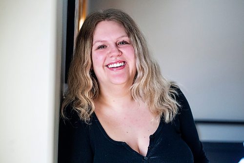 MIKAELA MACKENZIE / WINNIPEG FREE PRESS

Bree-Ann Jubinville, who volunteers as a mentor with Big Brothers Big Sisters of Winnipeg, poses for a photo in Winnipeg on Thursday, Feb. 16, 2023.  For Aaron story.

Winnipeg Free Press 2023.