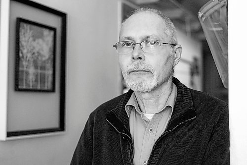 MIKAELA MACKENZIE / WINNIPEG FREE PRESS

Eric De Schepper poses for a photo in his home while caring for his common-law wife, Katherine Ellis, who has pancreatic cancer and has opted for palliative care in Winnipeg on Friday, Feb. 17, 2023. He feels the health care system has failed them, as it took him going to the media to get any support in terms of home care workers. For Kevin story.

Winnipeg Free Press 2023.