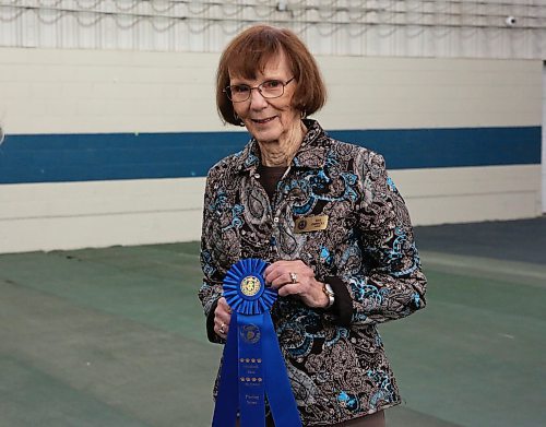 Judge Gail Carroll has judicated dog shows across the country and into the U.S. over the past 40 years. (Michele McDougall The Brandon Sun)