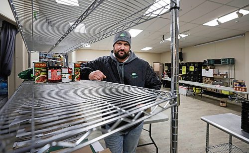 RUTH BONNEVILLE / WINNIPEG FREE PRESS 

LOCAL - Agape Table

Photo of Aaron Scarff, Volunteer Coordinator at Agape Table. 

Story about the need is up for people who need shelters, soup kitchens, food banks, but donations etc are always down this time of year. 

Feb 16th,  2023