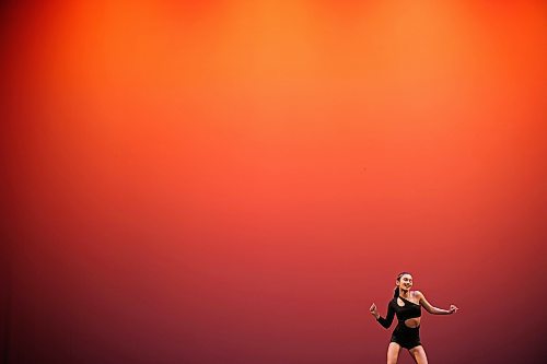 21022023
Sarah Labossiere performs in the Jazz Solo, Own Choice, 16 Years &amp; Under category during the dance portion of the Festival of the Arts at the Western Manitoba Centennial Auditorium on Tuesday. The festival continues with dance categories all this week. 
(Tim Smith/The Brandon Sun)