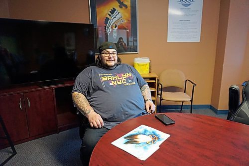 Dale Turcotte, who was born in Ontario and now lives in Rolling River First Nation, has served two sentences in prison. Now, he's on a mission to educate others about the dangers of getting involved in drugs. (Miranda Leybourne/The Brandon Sun)