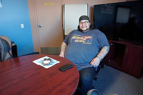 Dale Turcotte, who has been clean for one year, is sharing his life story in hopes of keeping kids away from drugs. (Miranda Leybourne/The Brandon Sun)