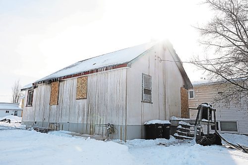 23022023
A fire at a home in the 100 block of Frederick Street in Brandon’s east end claimed the life of an individual in the home on Tuesday. 
(Tim Smith/The Brandon Sun)
