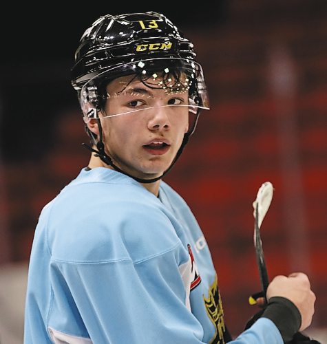 Brandon Wheat Kings forward Roger McQueen&#x2019;s transition to the Western Hockey League hasn&#x2019;t been easy, although he&#x2019;s experienced tough debuts in the past at other levels and worked through them. (Perry Bergson/The Brandon Sun)