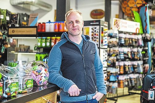 MIKAELA MACKENZIE / WINNIPEG FREE PRESS

Rick Shone, owner of Wilderness Supply, poses for a photo in his store in Winnipeg on Monday, Dec. 19, 2022. Several of his employees were bear sprayed over the weekend. For Kevin Rollason story.
Winnipeg Free Press 2022.