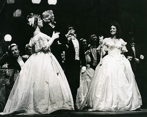 WINNIPEG FREE PRESS ARCHIVES

Opening scene of La Traviata - 1973
Manitoba Opera Association’s first season