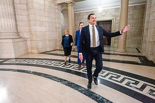 MIKAELA MACKENZIE / WINNIPEG FREE PRESS

Manitoba NDP leader Wab Kinew announces new critic roles for the upcoming legislative session at the Manitoba Legislative Building in Winnipeg on Thursday, Feb. 23, 2023. For Danielle story.

Winnipeg Free Press 2023.