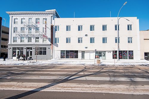 Mike Sudoma/Winnipeg Free Press
The future site of Manitoba Metis Federations new Fre Maachi Housing Facility Friday morning 
February 24, 2023 