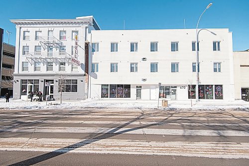 Mike Sudoma/Winnipeg Free Press
The future site of Manitoba Metis Federations new Fre Maachi Housing Facility Friday morning 
February 24, 2023 
