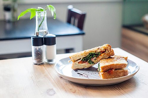 MIKAELA MACKENZIE / WINNIPEG FREE PRESS

A brie and prosciutto grilled cheese sandwich at Buvette in the Village in Winnipeg on Thursday, Feb. 23, 2023. For Eva story.

Winnipeg Free Press 2023.