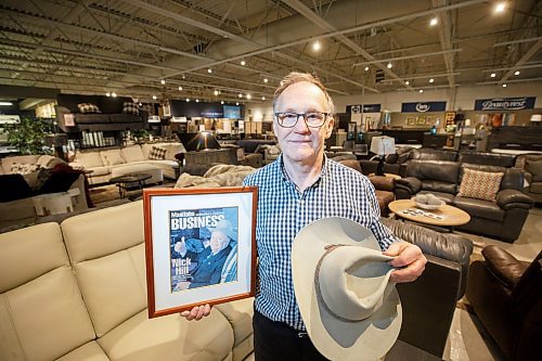 MIKE DEAL / WINNIPEG FREE PRESS
Nick Hill Jr. thinks about his legendary pitchman dad every day. He has no choice. He still works at Kern Hill Furniture, the business his dad, Nick Hill, Sr., helped build from a North End store to a Winnipeg icon.
See ben waldman story
230224 - Friday, February 24, 2023.