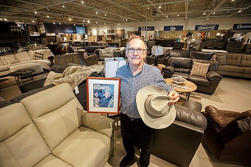 MIKE DEAL / WINNIPEG FREE PRESS
Nick Hill Jr. thinks about his legendary pitchman dad every day. He has no choice. He still works at Kern Hill Furniture, the business his dad, Nick Hill, Sr., helped build from a North End store to a Winnipeg icon.
See ben waldman story
230224 - Friday, February 24, 2023.