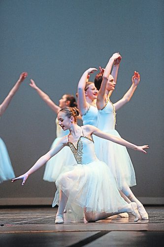 Dancers in the category Ballet Community Group in the 12 Years &amp; Under category give their performance of &quot;Celestial Sky&quot; on Saturday, during the last day of dance performance for the Brandon Festival of the Arts at the Manitoba Centennial Auditorium. (Matt Goerzen/The Brandon Sun)