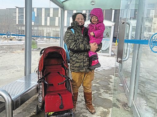 MALAK ABAS / WINNIPEG FREE PRESS

Tiger Pangilinan and his daughter Tiger Lily Pangilinan. He said he stays on high alert when he takes the bus with his daughter.

February 27, 2023