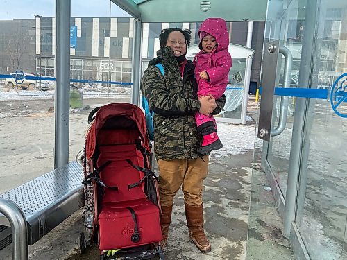MALAK ABAS / WINNIPEG FREE PRESS

Tiger Pangilinan and his daughter Tiger Lily Pangilinan. He said he stays on high alert when he takes the bus with his daughter.

February 27, 2023