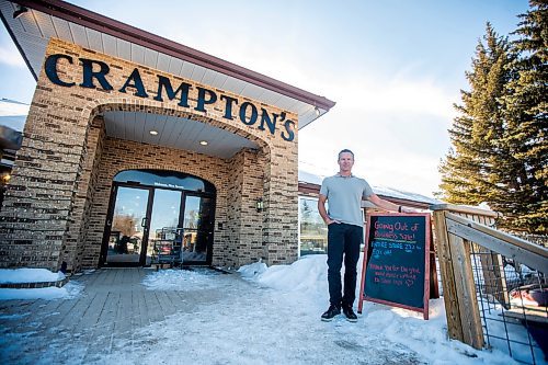 MIKAELA MACKENZIE / WINNIPEG FREE PRESS

Jarrett Davidson, owner of Crampton&#x2019;s Market, poses for a photo outside of the store on Tuesday, Feb. 28, 2023. Crampton&#x2019;s is closing due to increased operating costs and lack of traffic. For Gabby Piche story.

Winnipeg Free Press 2023.
