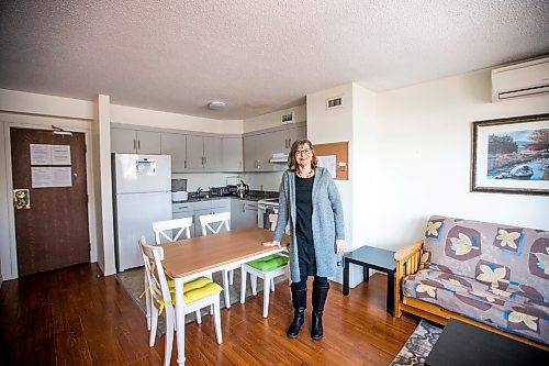 MIKAELA MACKENZIE / WINNIPEG FREE PRESS

Sonia Grmela, executive director of Chez Rachel, poses for a photo in one of their suites (empty in preparation for a renovation) in Winnipeg on Friday, March 3, 2023. The agency is unique in western Canada and Manitoba as the only one to provide bilingual services (French and English), and they are having a fundraising 30th anniversary gala in May to increase awareness of their existence and to raise much needed funds. For Janine LeGal story.

Winnipeg Free Press 2023.