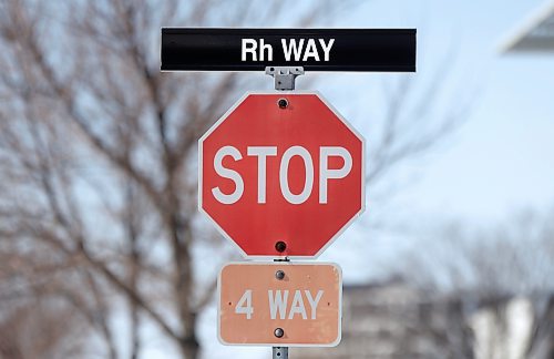RUTH BONNEVILLE / WINNIPEG FREE PRESS 

Local - Rh Way sign at U of M

Photo of street sign, Rh Way.

Rh Way: The shortest-named street in Winnipeg, located in the Smartpark, at the University of Manitoba, just across Chancellor Matheson Rd. from IG Field.

It is named for the research conducted by Dr. Albert (Bert) Friesen. Friesen led development on a treatment for Rh disease, according to the Mennonite Economic Development Associates. (Rh disease can occur in fetuses and newborns when antibodies in the mother&#x573; blood cause red blood cells in the baby&#x573; blood to be destroyed. It can occur when the mother and baby&#x573; blood types do not match.)


March 3rd,  2023