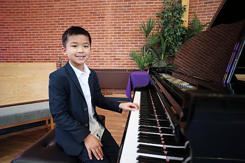 03032023
Pianist Darwin Chen at the piano before performing in the Junior and Intermediate Piano category of the Brandon Festival of the Arts at Knox United Church on Friday.
(Tim Smith/The Brandon Sun)