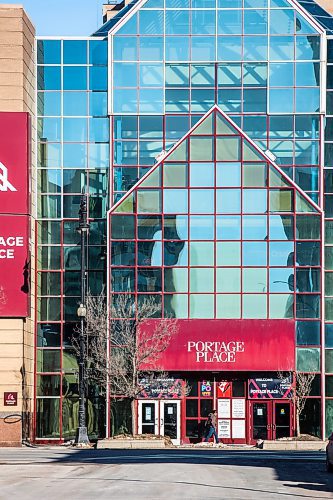 MIKAELA MACKENZIE / WINNIPEG FREE PRESS

Portage Place in Winnipeg on Monday, March 6, 2023. Multiple sources are saying that True North is considering purchasing the downtown mall. For &#x2014; story.

Winnipeg Free Press 2023.