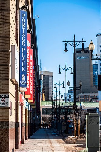 MIKAELA MACKENZIE / WINNIPEG FREE PRESS

Portage Place in Winnipeg on Monday, March 6, 2023. Multiple sources are saying that True North is considering purchasing the downtown mall. For &#x2014; story.

Winnipeg Free Press 2023.