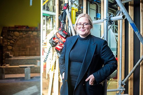 MIKAELA MACKENZIE / WINNIPEG FREE PRESS

Tanya Palson, the Manitoba Building Trades&#x560;first female executive director, poses for a photo in the &#x4b4;ry a trade&#x4e0;hall at the institute in Winnipeg on Tuesday, March 7, 2023. For Gabby story.

Winnipeg Free Press 2023.