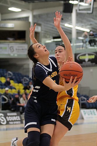 Faith Clearsky averaged 5.3 points per game as a rookie in the 2022-23 Canada West women's basketball season. (Thomas Friesen/The Brandon Sun)
