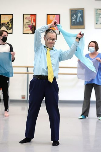 RUTH BONNEVILLE / WINNIPEG FREE PRESS 

ENT - RWB ExplorAbility

Brent has fun dancing in RWB's  ExplorAbility Class on Wednesday. 

Subject:  ExplorAbility class at the RWB. This program aims to make dance more accessible with classes tailored to those diagnosed with Parkinsonճ and neurodiverse adults. Will be dropping in on the latter class today to observe and interview students and Jacqui Ladwig, the instructor/co-ordinator.  

See story by Eva Wasney


March 10th, 2023
