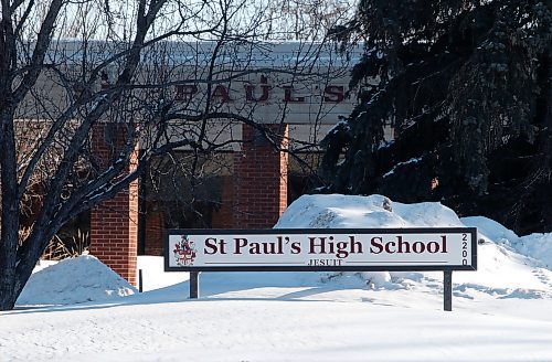 JOHN WOODS / WINNIPEG FREE PRESS
St Paul’s High School on Grant Avenue Monday, March 13, 2023. 

Reporter: ?