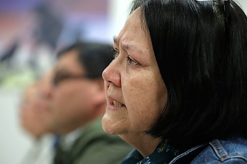 RUTH BONNEVILLE / WINNIPEG FREE PRESS 

LOCAL - Shamattawa

SHAMATTAWA FIRST NATION DECLARES STATE OF EMERGENCY

 SHAMATTAWA FIRST NATION CHIEF JORDNA HILL AND GRAND CHIEF CATHY MERRICK SPEAK TO THE MEDIA ABOUT  THE SITUATION IN THEIR COMMUNITY AFTER THE FIRE AT MKO WINNIPEG OFFICE MAIN BOARDROOM ON ELLICE AVENUE MONDAY. 

March 13th, 2023

